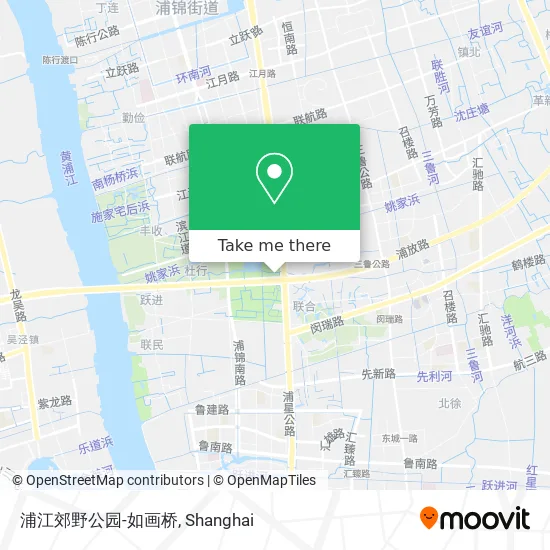 浦江郊野公园-如画桥 map