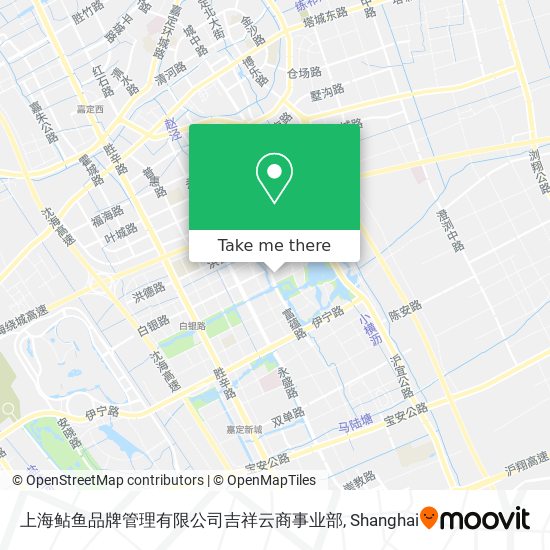 上海鲇鱼品牌管理有限公司吉祥云商事业部 map