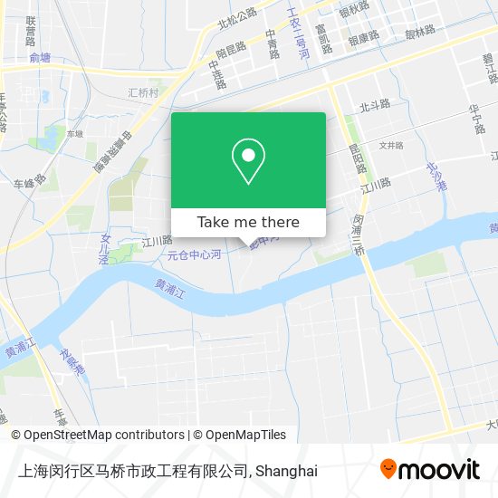 上海闵行区马桥市政工程有限公司 map