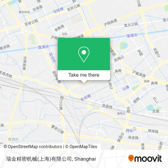 瑞金精密机械(上海)有限公司 map