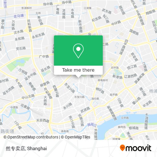 然专卖店 map