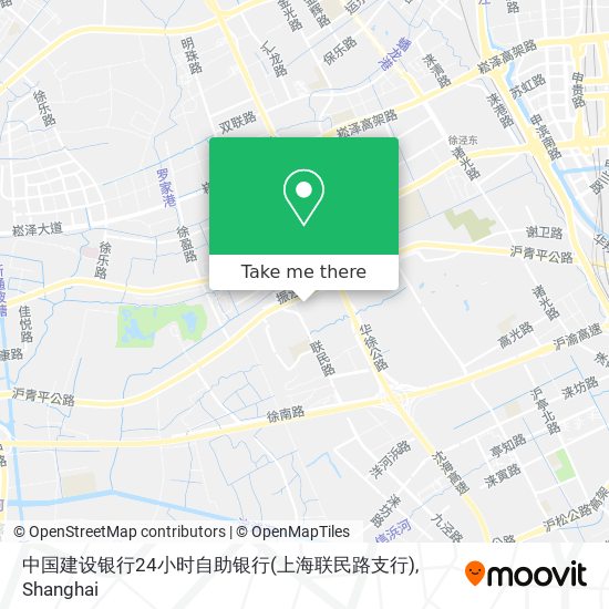 中国建设银行24小时自助银行(上海联民路支行) map