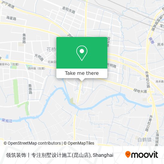 领筑装饰丨专注别墅设计施工(昆山店) map