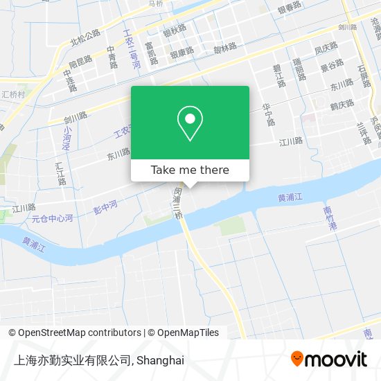 上海亦勤实业有限公司 map