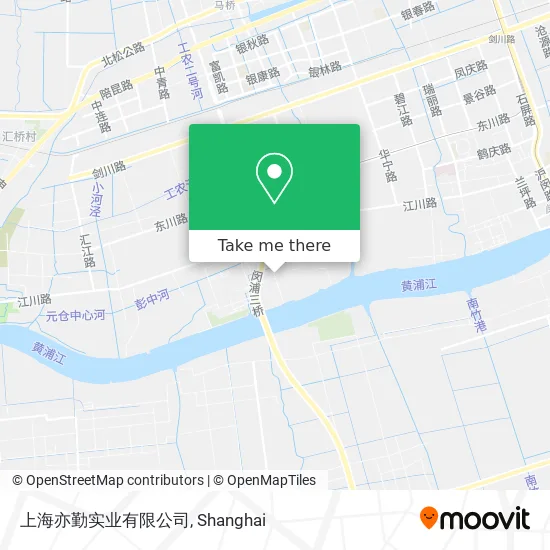 上海亦勤实业有限公司 map