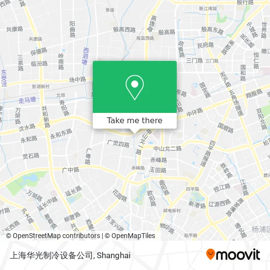 上海华光制冷设备公司 map