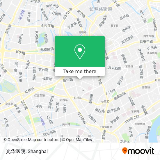 光华医院 map