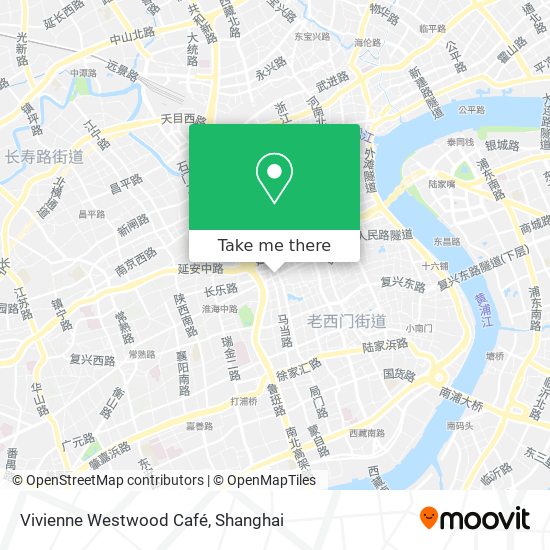 Vivienne Westwood Café map