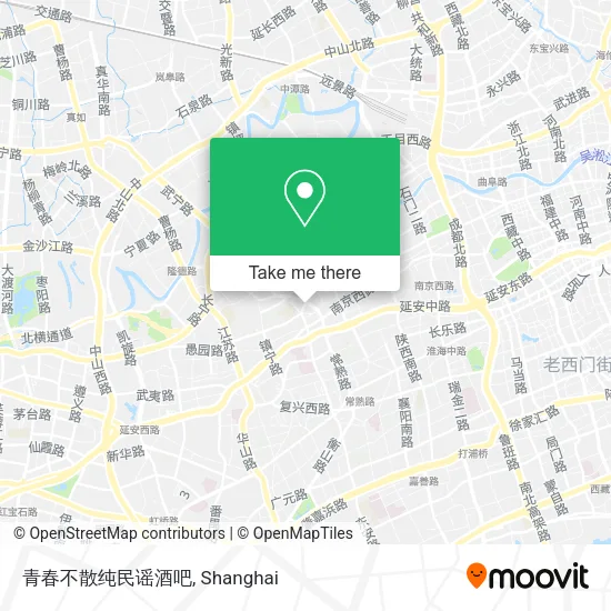 青春不散纯民谣酒吧 map