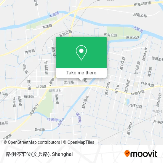 路侧停车位(文兵路) map