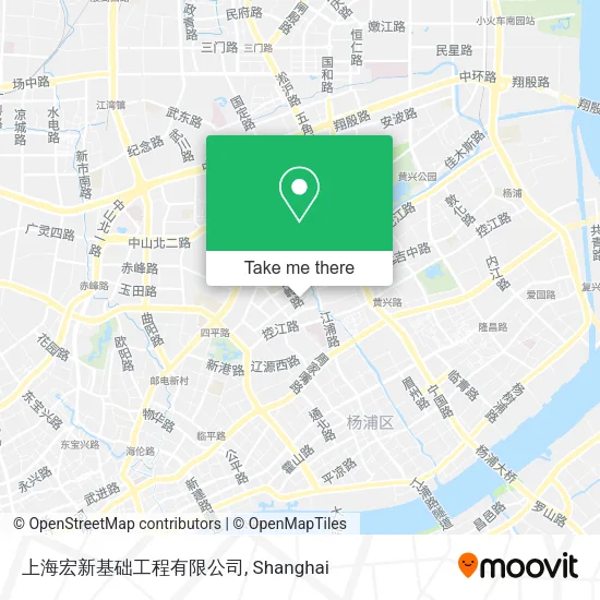 上海宏新基础工程有限公司 map