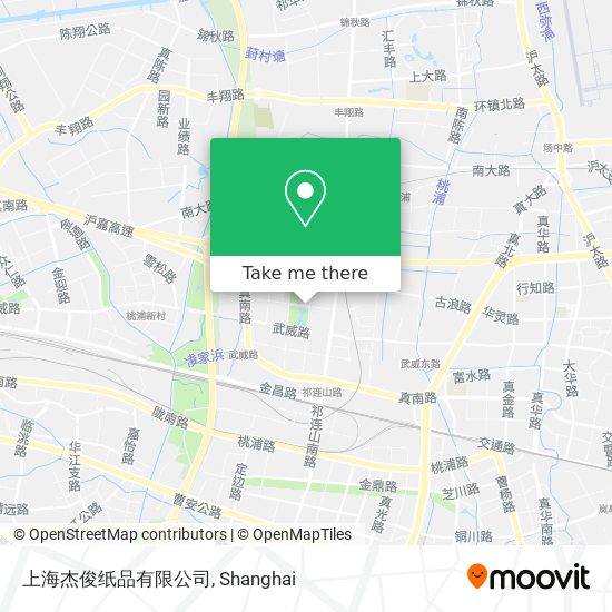 上海杰俊纸品有限公司 map