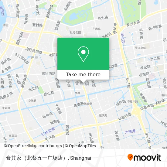 食其家（北蔡五一广场店） map