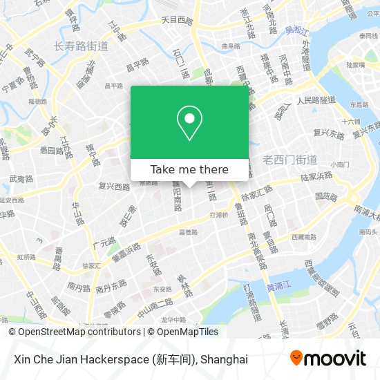 Xin Che Jian Hackerspace (新车间) map