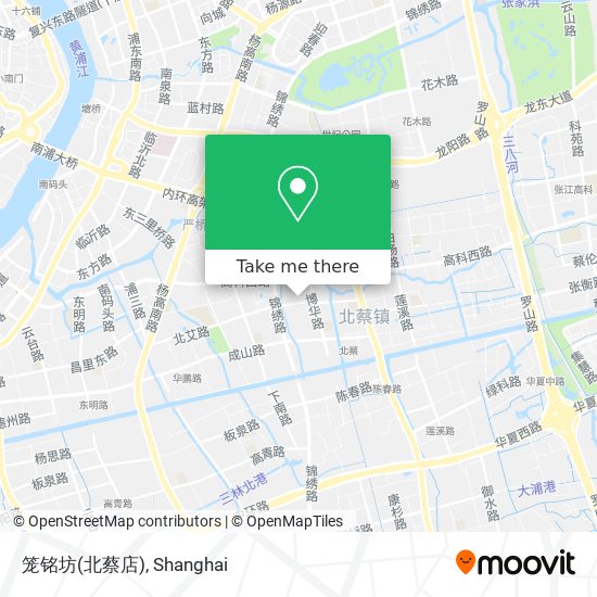 笼铭坊(北蔡店) map