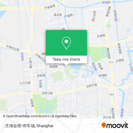 月湖会馆-停车场 map