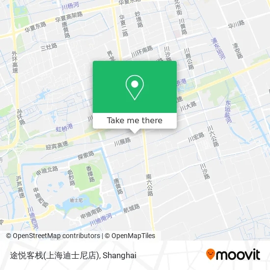 途悦客栈(上海迪士尼店) map