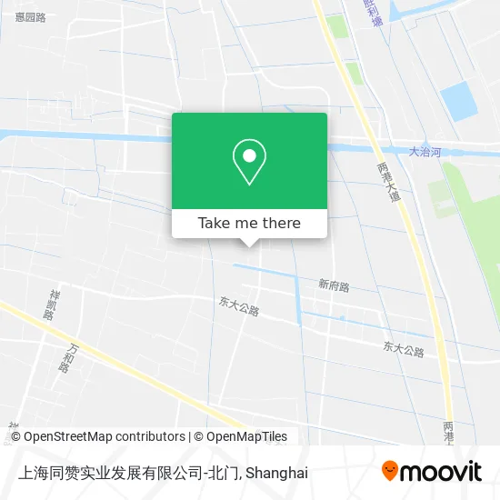 上海同赞实业发展有限公司-北门 map
