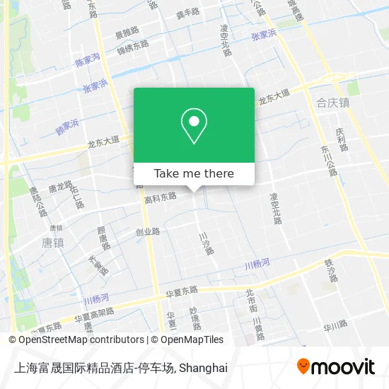 上海富晟国际精品酒店-停车场 map