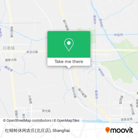 红蜻蛉休闲农庄(北庄店) map