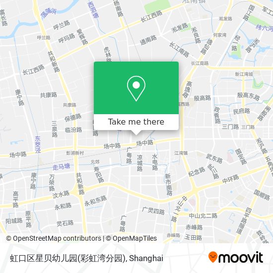 虹口区星贝幼儿园(彩虹湾分园) map