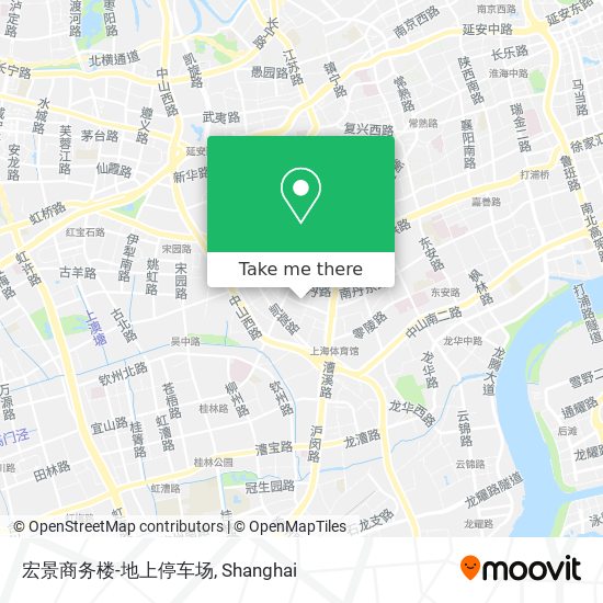 宏景商务楼-地上停车场 map