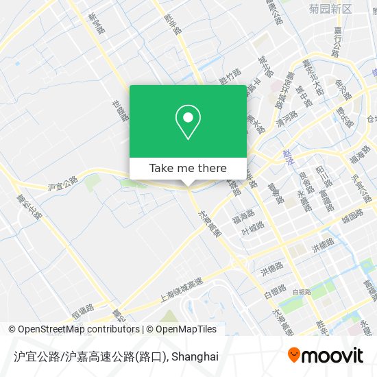 沪宜公路/沪嘉高速公路(路口) map