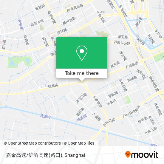 嘉金高速/沪渝高速(路口) map