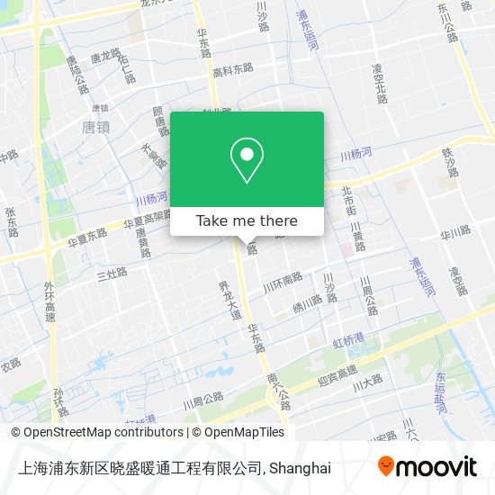 上海浦东新区晓盛暖通工程有限公司 map