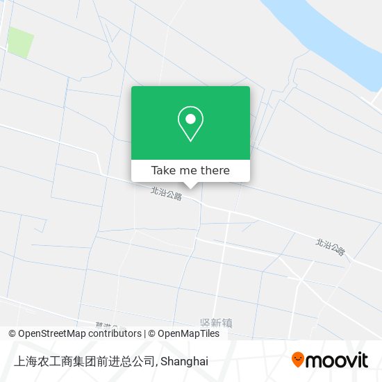 上海农工商集团前进总公司 map