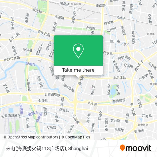 来电(海底捞火锅118广场店) map