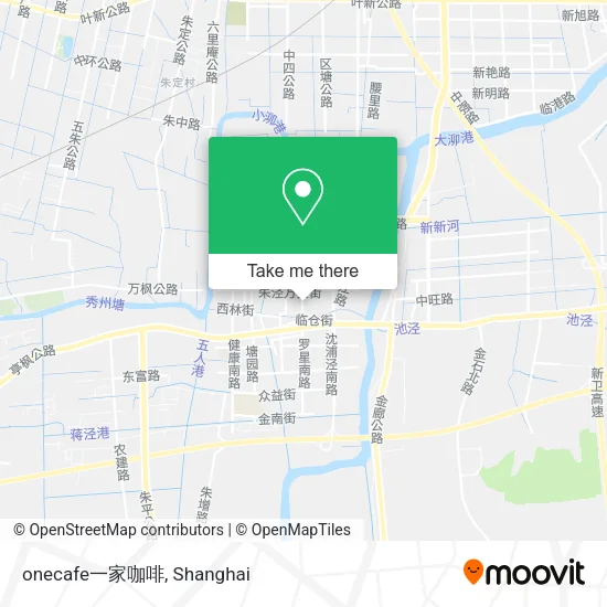 onecafe一家咖啡 map