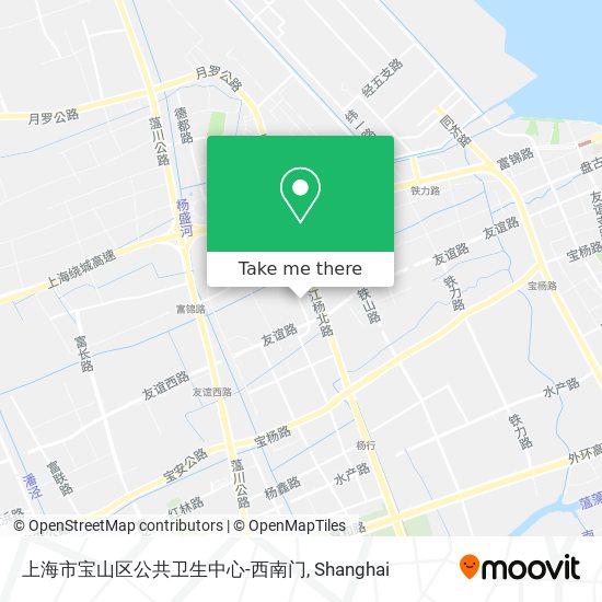 上海市宝山区公共卫生中心-西南门 map