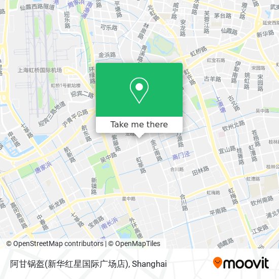 阿甘锅盔(新华红星国际广场店) map