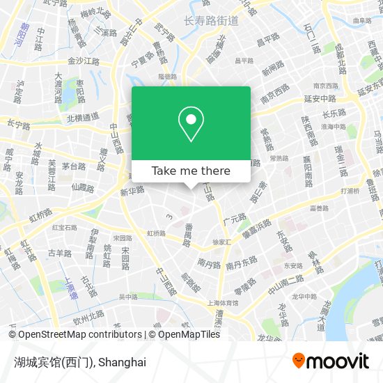 湖城宾馆(西门) map