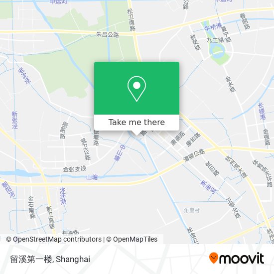 留溪第一楼 map