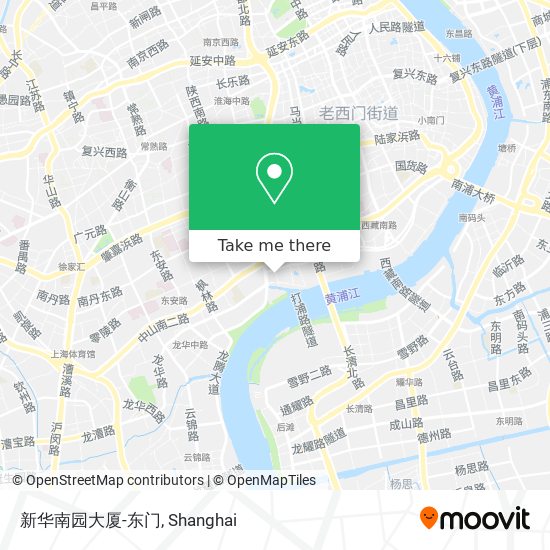 新华南园大厦-东门 map