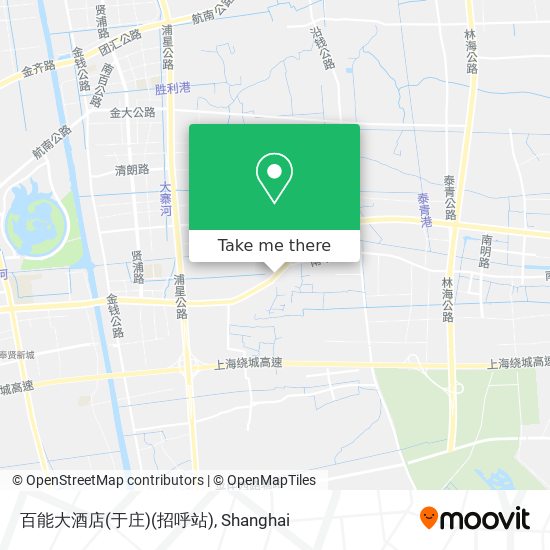 百能大酒店(于庄)(招呼站) map