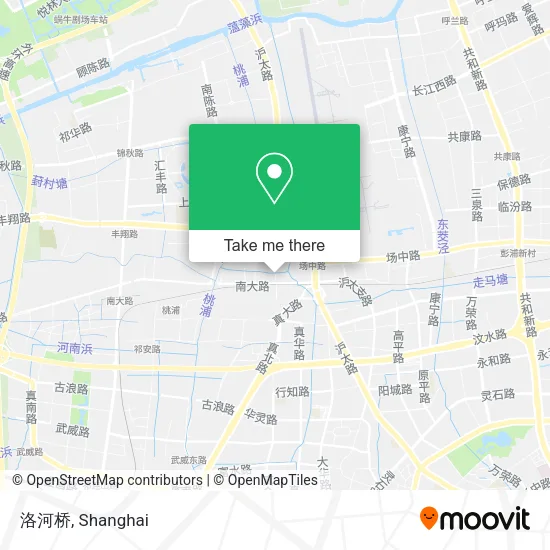 洛河桥 map