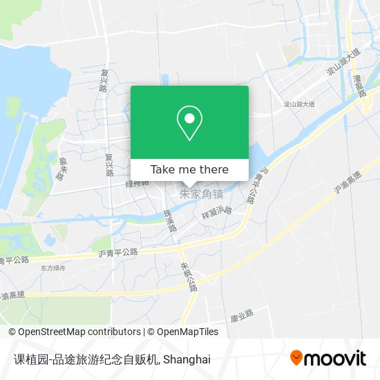 课植园-品途旅游纪念自贩机 map