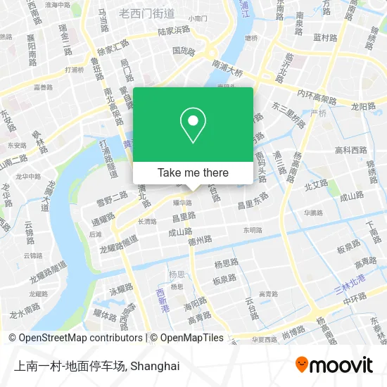 上南一村-地面停车场 map
