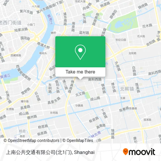 上南公共交通有限公司(北1门) map