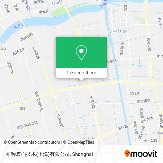 布称表面技术(上海)有限公司 map