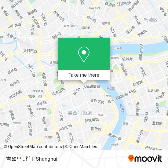 吉如里-北门 map