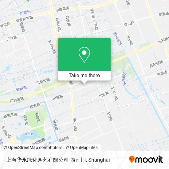 上海华永绿化园艺有限公司-西南门 map