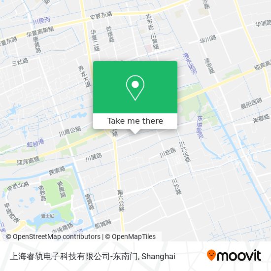上海睿轨电子科技有限公司-东南门 map