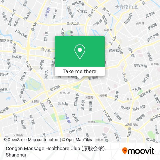 Congen Massage Healthcare Club (康骏会馆) map