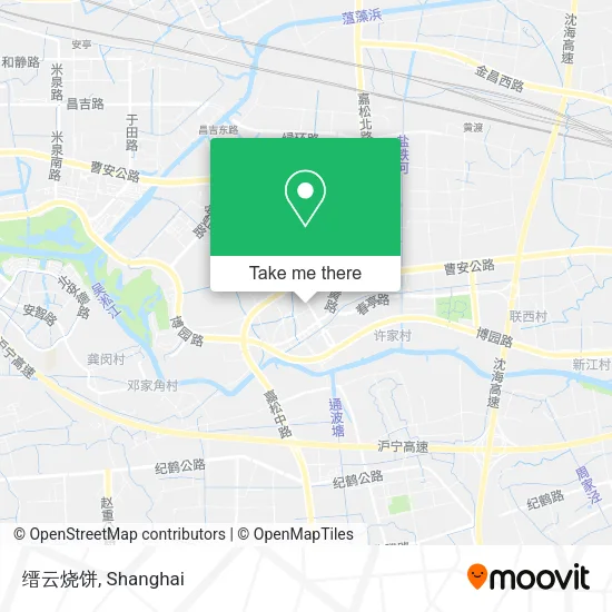 缙云烧饼 map
