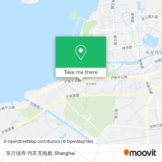 东方绿舟-汽车充电桩 map