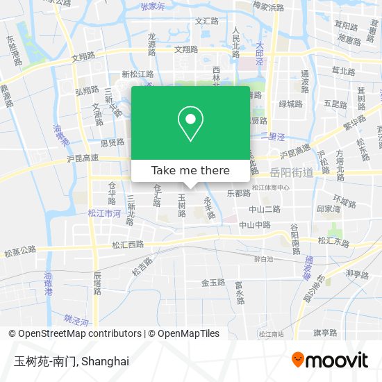 玉树苑-南门 map
